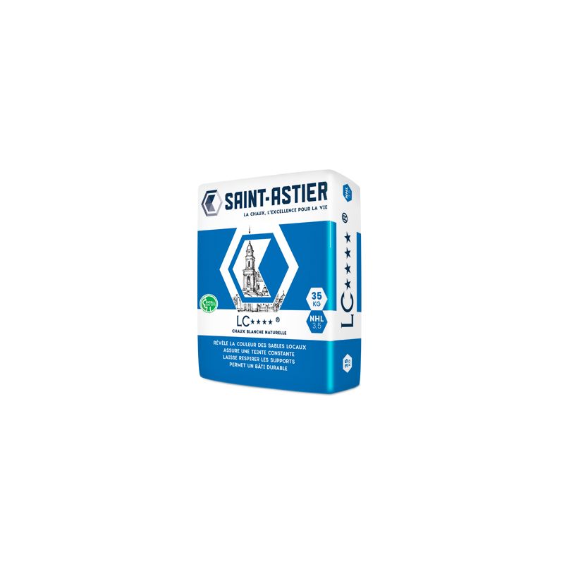 ASTIER CHAUX PURE BLANCHE LC 35KG ASTIER CHAUX PURE BLANCHE LC 35KG
