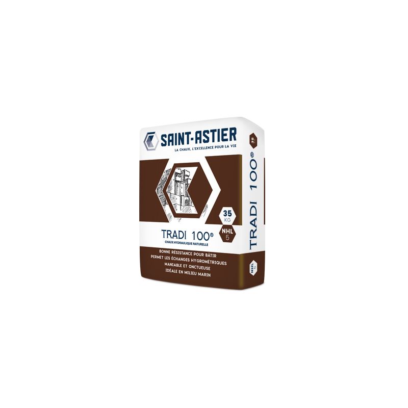 ASTIER Chaux Pure TRADI 35KG ASTIER Chaux Pure TRADI 35KG