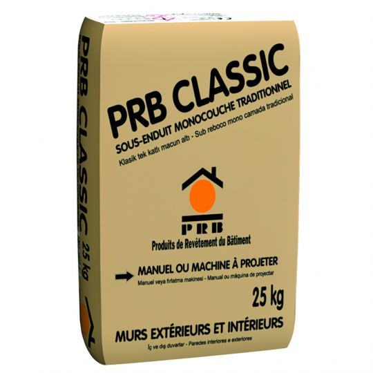 PRB CLASSIC FIN 25KG - Sous enduit monocouche