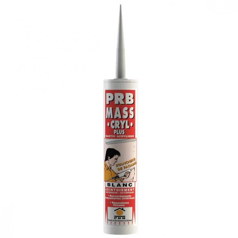 PRB MASS CRYL PLUS BLANC 310 mL (Carton de 24) PRB MASS CRYL PLUS BLANC 310 mL (Carton de 24)