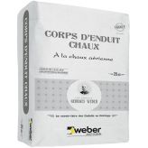 WEBER CORPS D'ENDUIT CHAUX 25KG (WEBER.MEP PLUS)