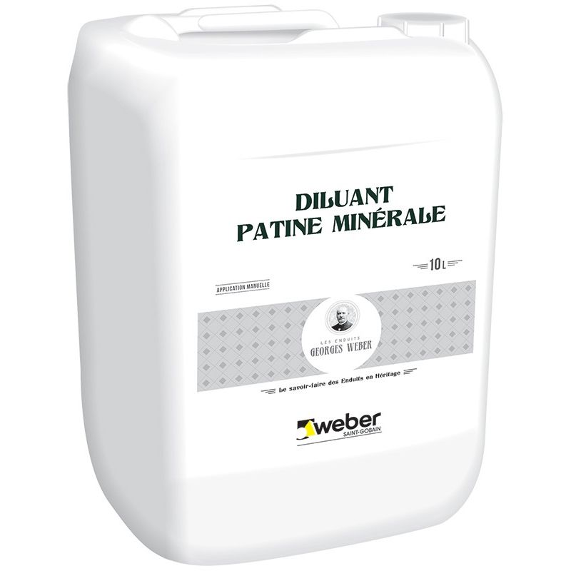 WEBER DILUANT PATINE MINERALE 10L (WEBER.UNITON DILUANT) WEBER DILUANT PATINE MINERALE 10L (WEBER.UNITON DILUANT)