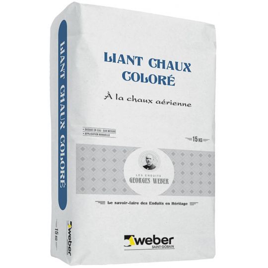 WEBER LIANT CHAUX COLORÉ 15KG (WEBER.SPH K)