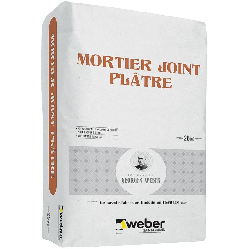 WEBER MORTIER JOINT PLATRE 25KG (WEBER.CIT JOINT PLATRE) WEBER MORTIER JOINT PLATRE 25KG (WEBER.CIT JOINT PLATRE)