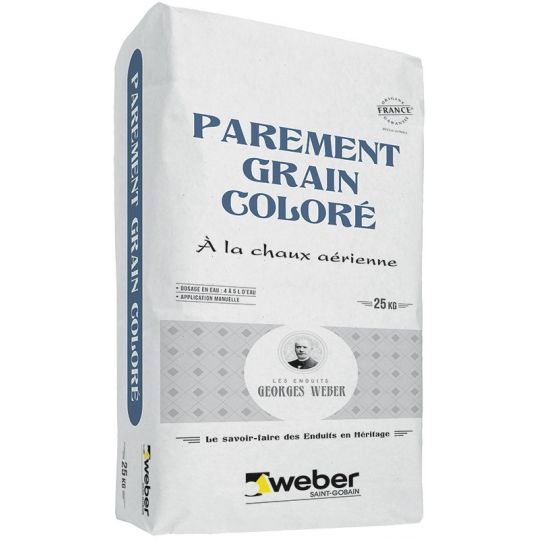 WEBER PAREMENT GRAIN COLORÉ 25KG