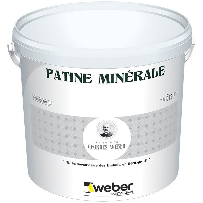 WEBER PATINE MINÉRALE 5KG (WEBER.UNITON PATINE) WEBER PATINE MINÉRALE 5KG (WEBER.UNITON PATINE)