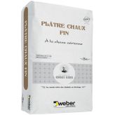 WEBER PLÂTRE CHAUX FIN 25 KG (WEBER MPC F)