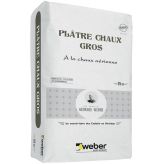 WEBER PLÂTRE CHAUX GROS 25 KG (WEBER MPC G)