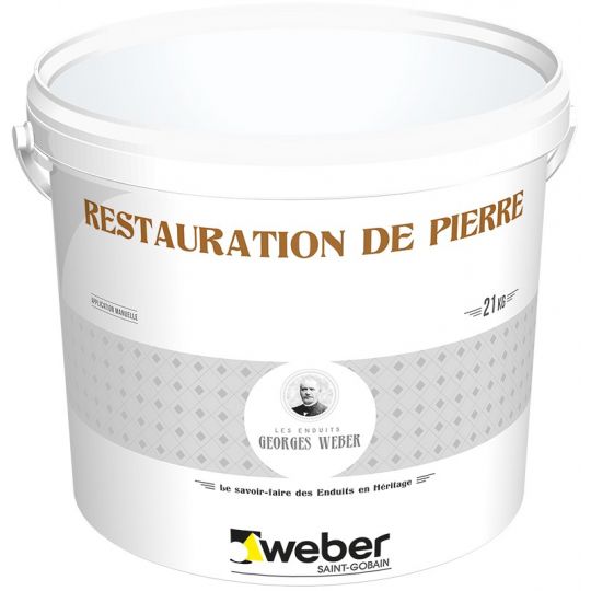 WEBER RESTAURATION DE PIERRE FF 21KG (WEBER.CIT RESTAUR FF)