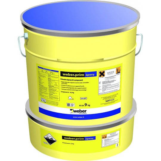 WEBERPRIM EPOXY Primaire bi-composant 9KG