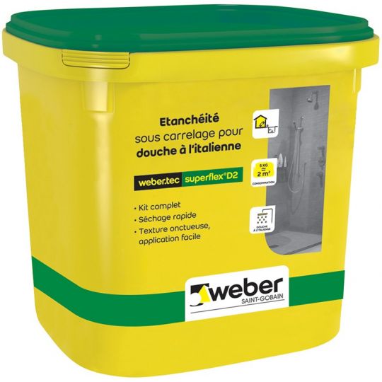 WEBERTEC SUPERFLEX D2 KIT 24KG