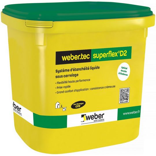 WEBERTEC SUPERFLEX D2 LIQUIDE 15L