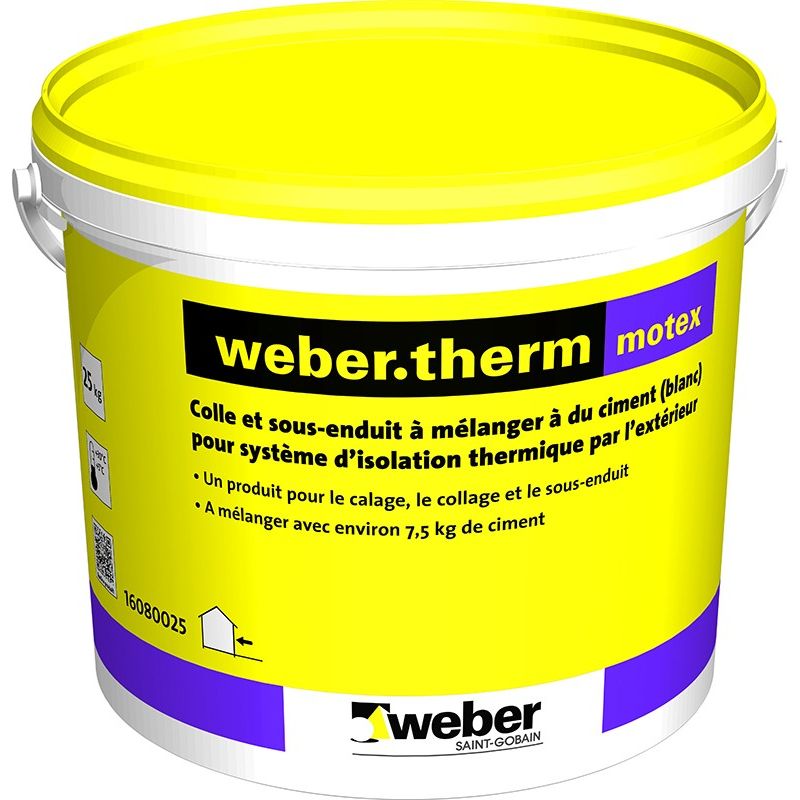 WEBERTHERM MOTEX 25KG WEBERTHERM MOTEX 25KG