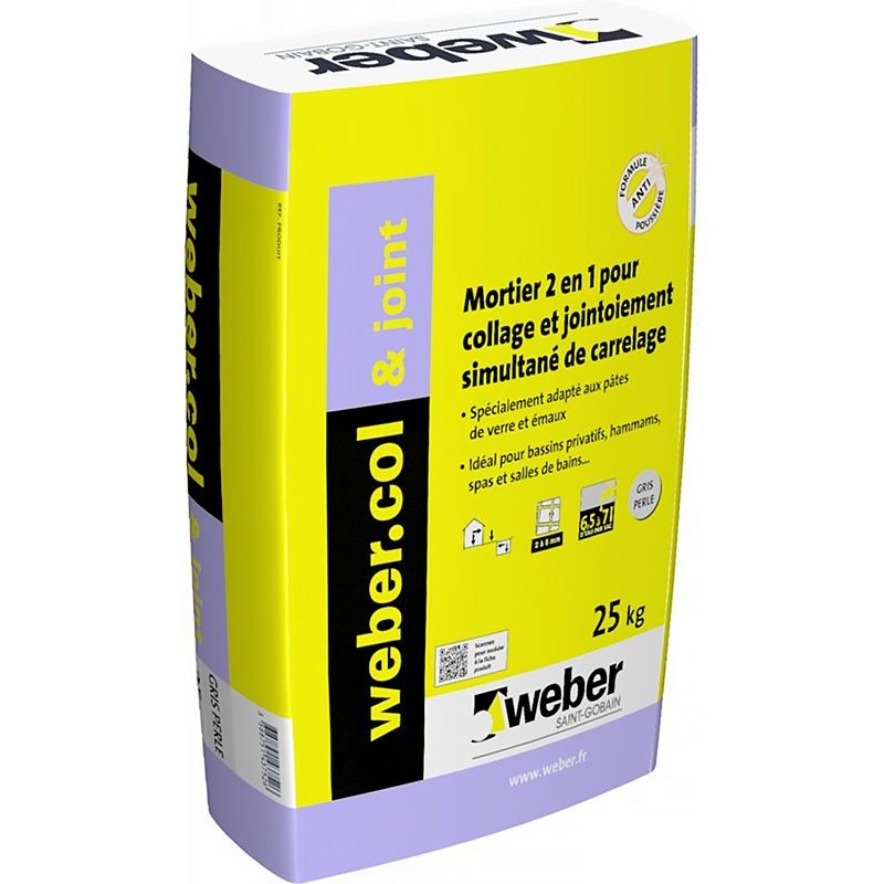 WEBERCOL & JOINT 25KG (WEBER.COL & JOINT) WEBERCOL & JOINT 25KG (WEBER.COL & JOINT)