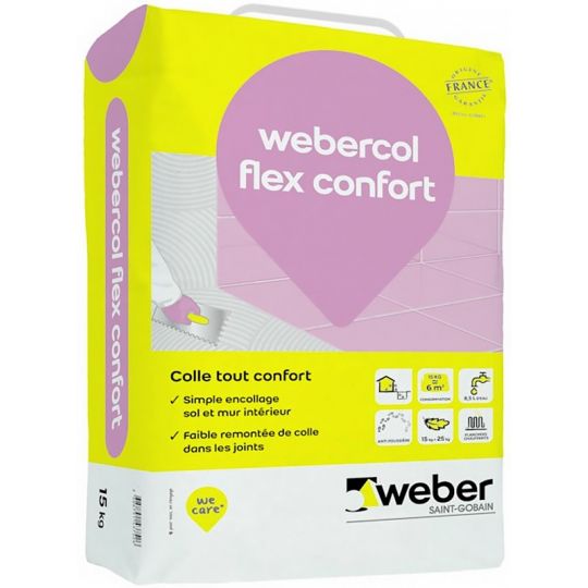 WEBERCOL FLEX CONFORT 15KG (WEBER.COL FLEX)