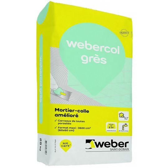 WEBERCOL GRÈS 25KG (WEBER.COL GRÈS)