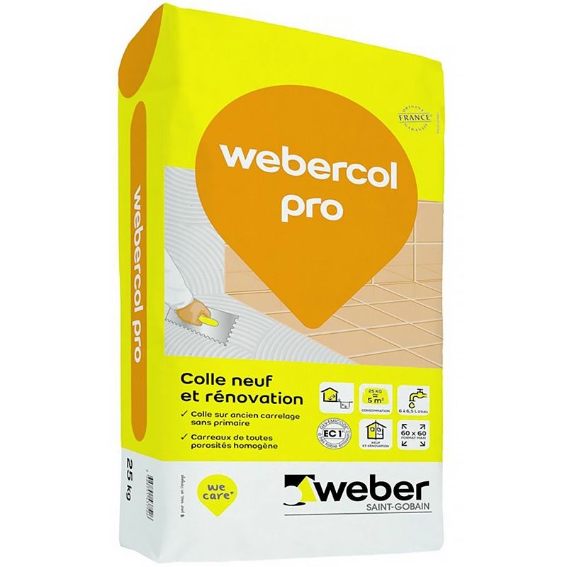 WEBERCOL PRO 25KG (WEBER.COL PRO) WEBERCOL PRO 25KG (WEBER.COL PRO)