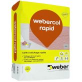 WEBERCOL RAPID - GRIS - 25KG (WEBER.COL RAPID)