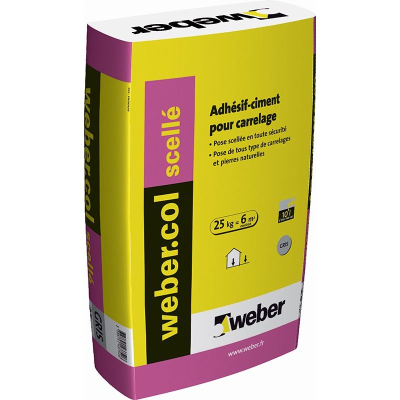 WEBERCOL SCELLÉ 25KG (WEBER.COL SCELLÉ) WEBERCOL SCELLÉ 25KG (WEBER.COL SCELLÉ)