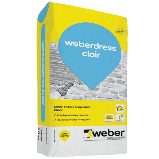 WEBERDRESS CLAIR 25KG (WEBER.DRESS CLAIR)