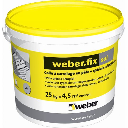 WEBERFIX SOL GRIS 25KG (WEBER.FIX SOL)
