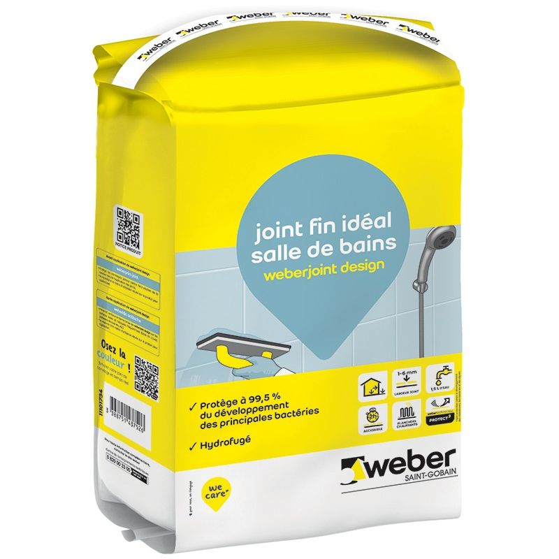 WEBERJOINT DESIGN 5KG (WEBER.JOINT DESIGN) - Lot de 4 WEBERJOINT DESIGN 5KG (WEBER.JOINT DESIGN) - Lot de 4