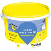 WEBERJOINT PATE - BLANC PUR E06 - 5KG (WEBER.JOINT PATE)