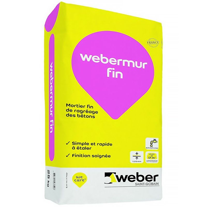 WEBERMUR FIN 25KG (WEBER.MUR FIN)