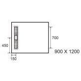 Sol Panodur extra-plat Linéal avec siphon Rotaslim