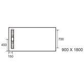 Sol Panodur extra-plat Linéal avec siphon Rotaslim