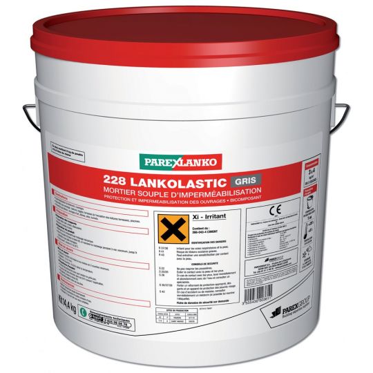 228 LANKOLASTIC GRIS KIT14.4KG