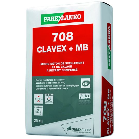 708 CLAVEX PLUS MB 25KG