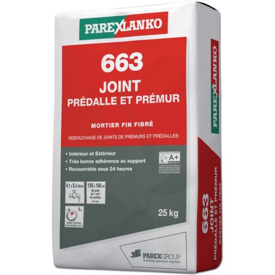 663 JOINT PREDALLE PREMUR 25KG