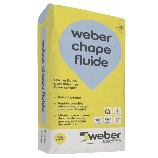 WEBER CHAPE FLUIDE 25KG