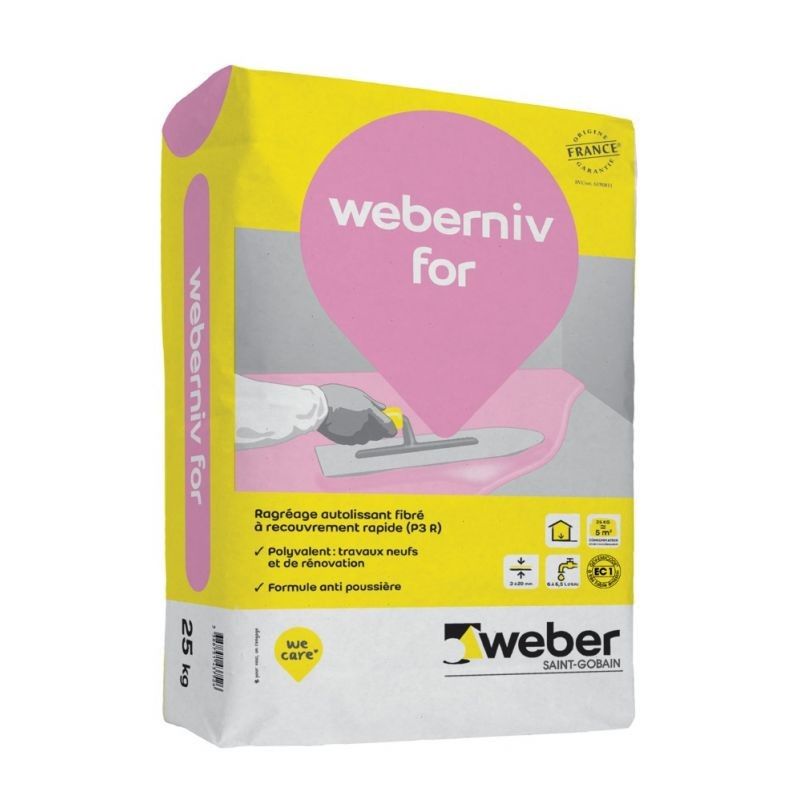 WEBERNIV FOR 25KG (WEBER.NIV FOR)