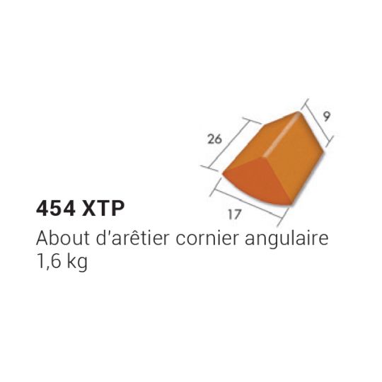 About d'arêtier cornier angulaire Bastide - 454XTP