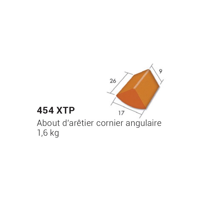 About d'arêtier cornier angulaire Bastide - 454XTP