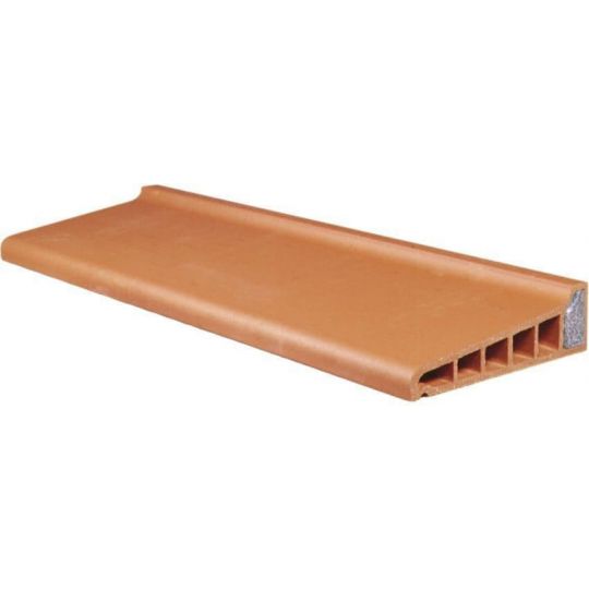 Appui Monolithe Isolé ROUGE ORANGÉ 25x10 cm - APM25