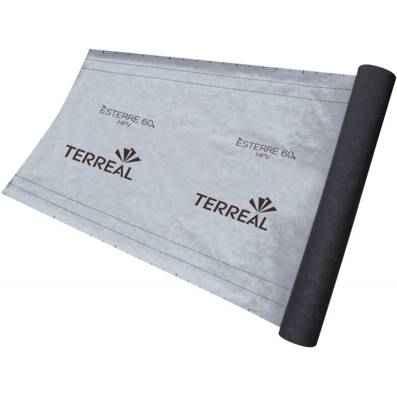 ÉCRAN DE SOUS TOITURE ESTERRE HPV 60 CM (ROULEAUX 75 M²) ÉCRAN DE SOUS TOITURE ESTERRE HPV 60 CM (ROULEAUX 75 M²)