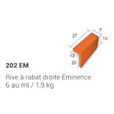 Rive à rabat droite Eminence 202EM