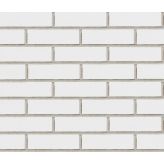 Plaquette de parement ÉMAILLÉ en terre cuite PL01 - Blanc Mat