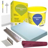 Pack ITE PSE Blanc 14 cm - finition WEBERTENE XL+