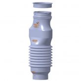 Connecteur aéraulique COBRA 955XX pour tuile à douille diamètre 150 mm