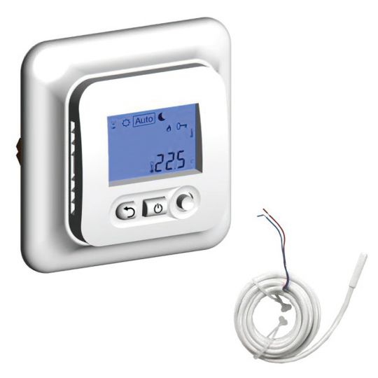 Thermostat Zephyr timer 2+2 (STE) - Blanc - 16 A
