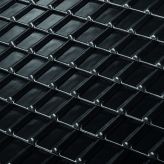 Tuile Chatière Côte Fleurie PV avec grille - 613CFPV - Noir Satiné
