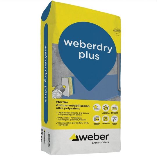 WEBERDRY PLUS 25KG (WEBER.DRY PLUS)