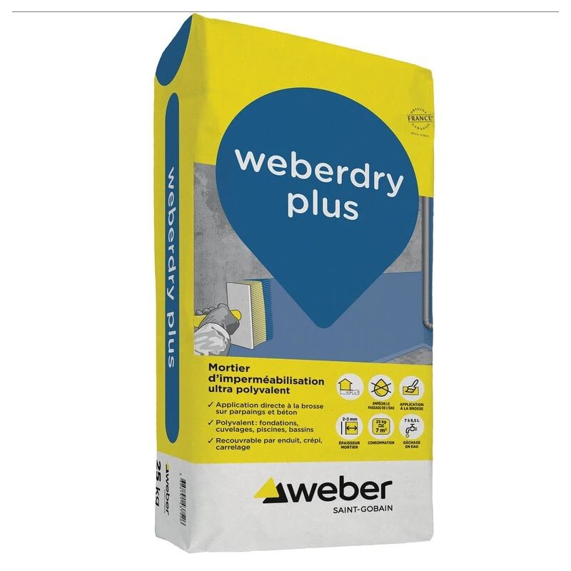 WEBERDRY PLUS 25KG (WEBER.DRY PLUS)
