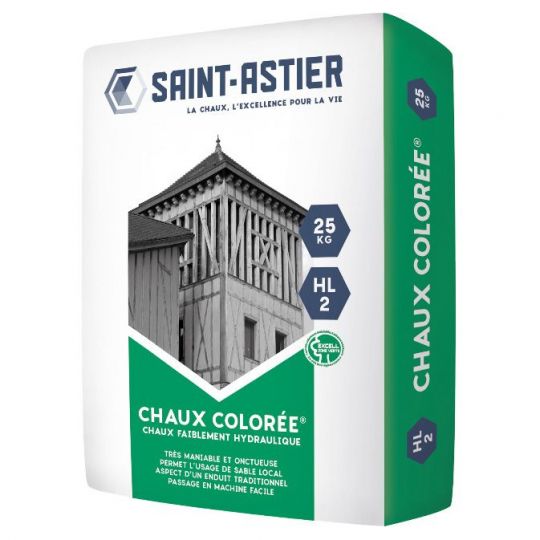 ASTIER CHAUX COLOREE HL2 25KG