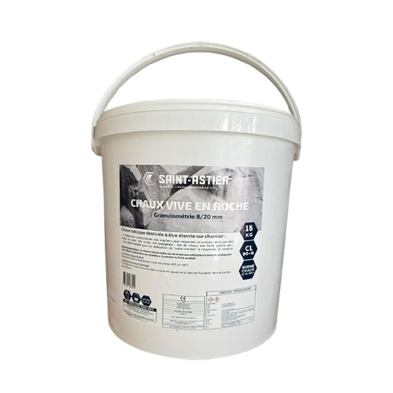 CHAUX VIVE CL90 8/20 SEAU 15KG