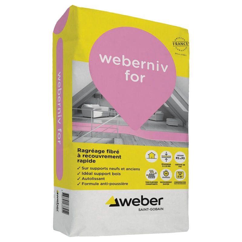 WEBERNIV FOR 25KG (WEBER.NIV FOR)